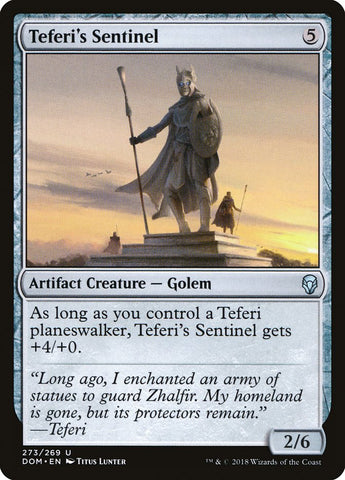 Teferi's Sentinel [Dominaria] 