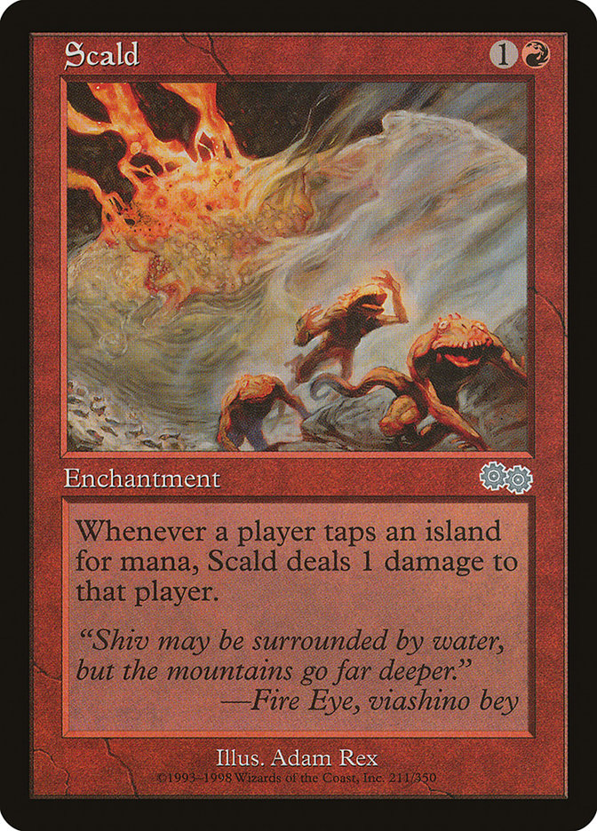 Scald [Urza's Saga] 
