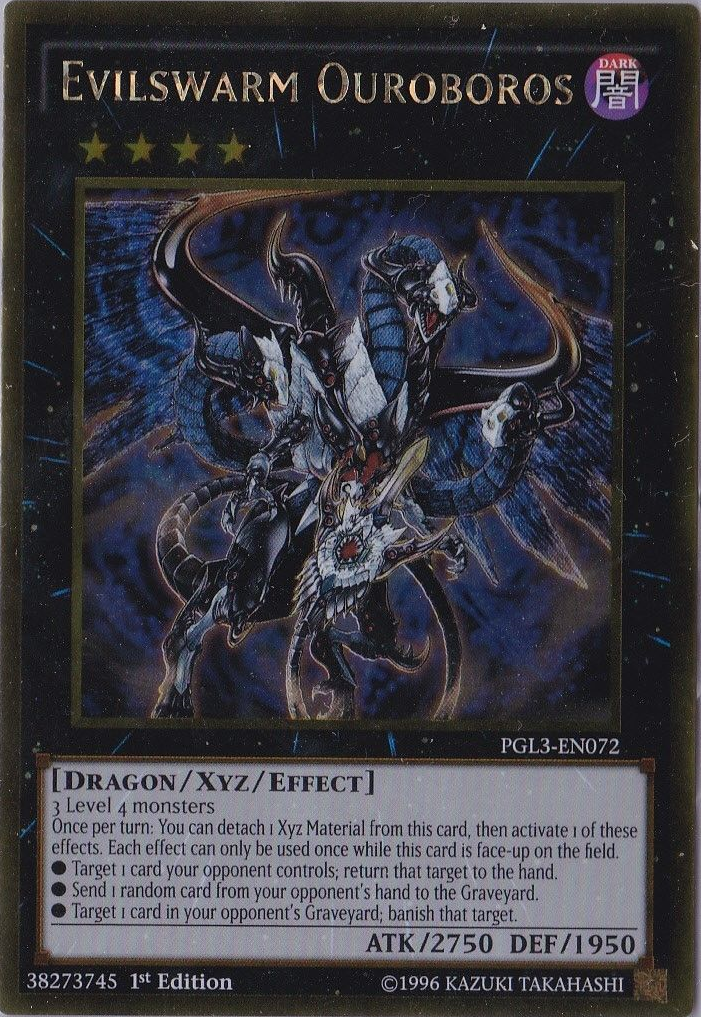 Evilswarm Ouroboros [PGL3-EN072] Gold Rare 