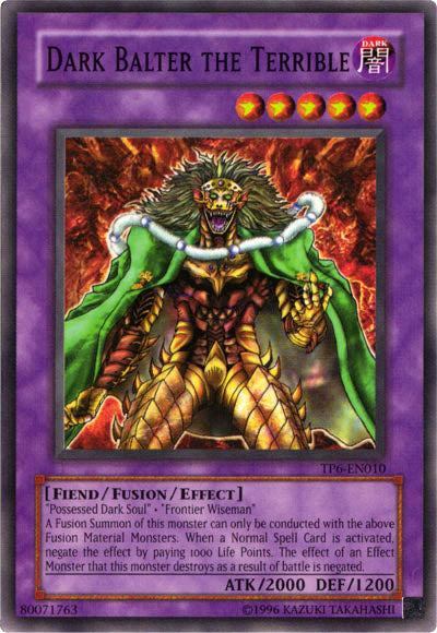 Dark Balter the Terrible [TP6-EN010] Common 