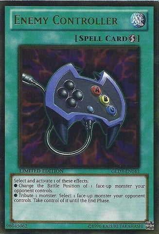 Enemy Controller [GLD3-EN043] Gold Rare 