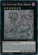 Red-Eyes Flare Metal Dragon [CORE-EN054] Ghost Rare 