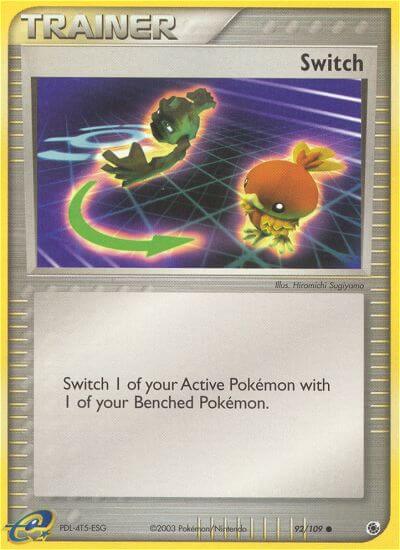 Switch (92/109) (Reprint) (Theme Deck Exclusive) [EX: Ruby &amp; Sapphire] 