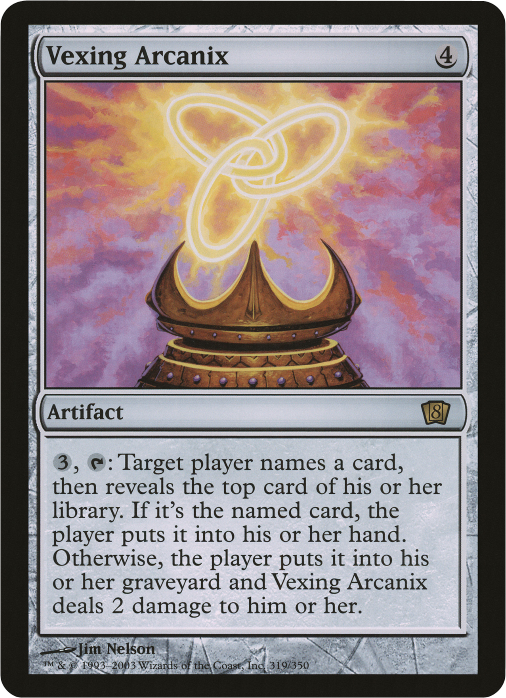 Vexing Arcanix (Oversized) [Eighth Edition Box Topper] 