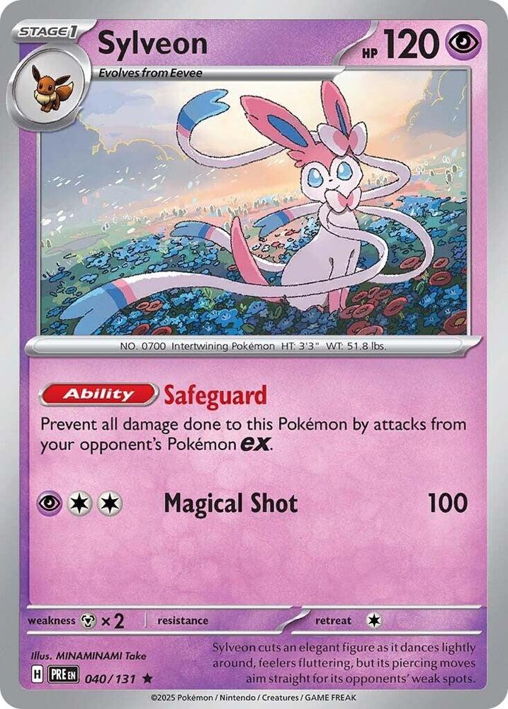 Sylveon (040/131) [Scarlet &amp; Violet: Prismatic Evolutions] 