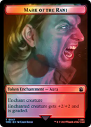 Alien // Mark of the Rani Double-Sided Token (Surge Foil) [Doctor Who Tokens] 