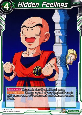 Hidden Feelings (BT5-077) [Miraculous Revival] 