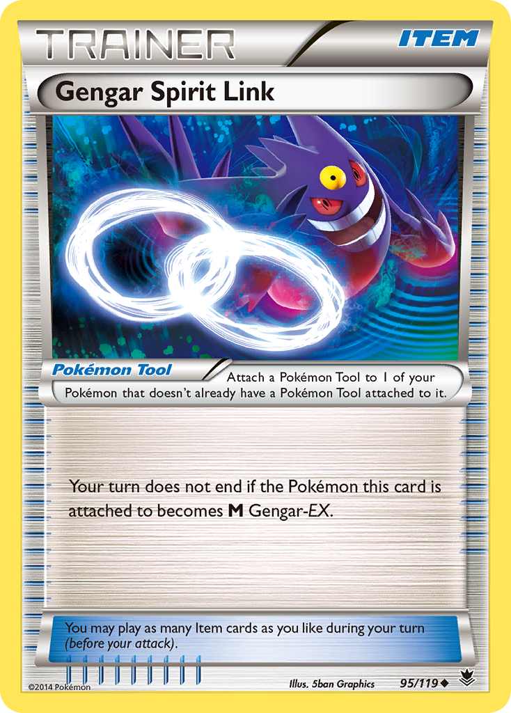 Gengar Spirit Link (95/119) [XY: Phantom Forces] 