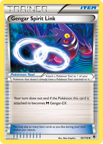 Gengar Spirit Link (95/119) [XY: Phantom Forces] 