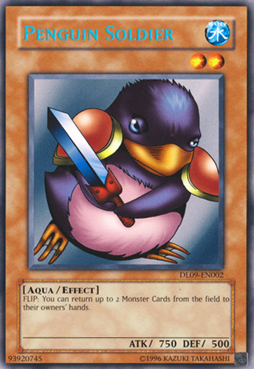 Penguin Soldier (Blue) [DL09-EN002] Rare 