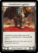 Grandstand Legplates [HVY205] (Heavy Hitters) Cold Foil 