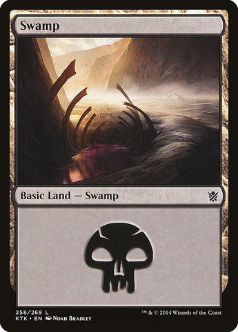 Swamp (258) [Khans of Tarkir] 
