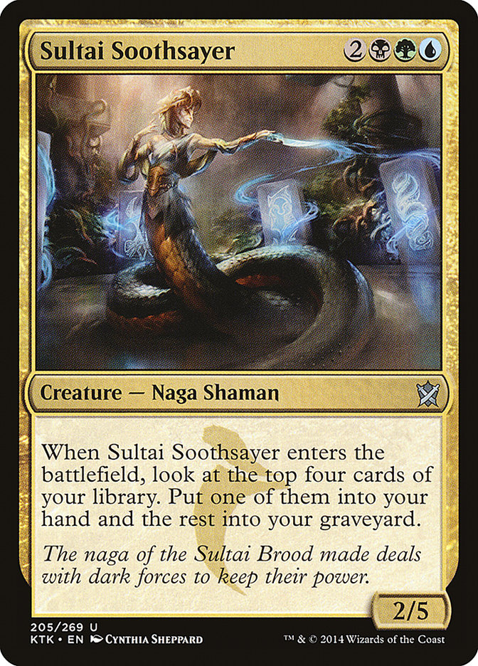 Sultai Soothsayer [Khans of Tarkir] 