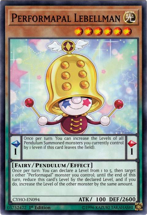 Performapal Lebellman [CYHO-EN094] Common 