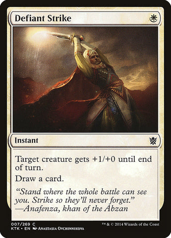 Defiant Strike [Khans of Tarkir] 