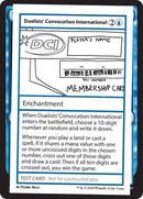 Duelists' International Convocation [Mystery Booster 2 Playtest Cards] 
