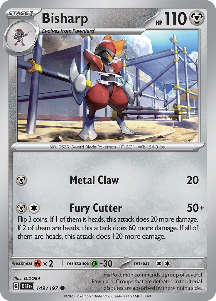Bisharp (149/197) [Scarlet &amp; Violet: Obsidian Flames] 