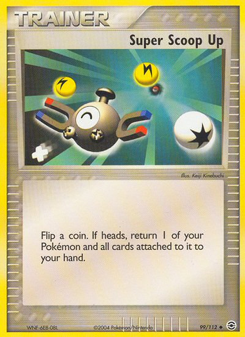 Super Scoop Up (99/112) [EX: FireRed &amp; LeafGreen] 