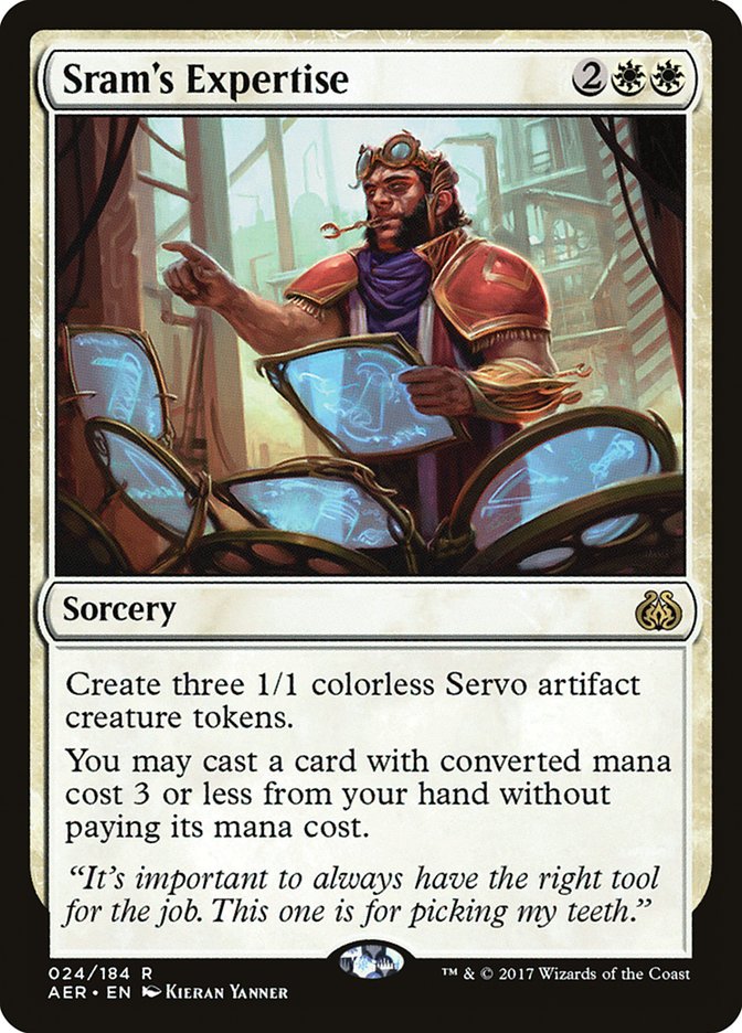 Sram's Expertise [Aether Revolt] 