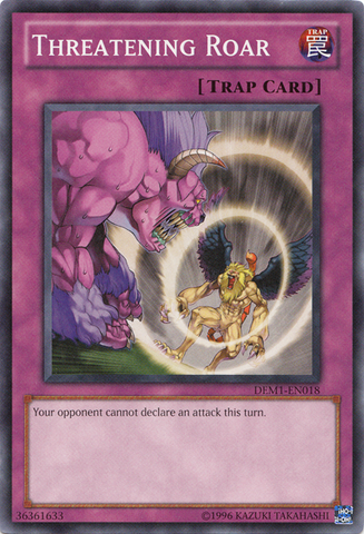 Threatening Roar [DEM1-EN018] Common 