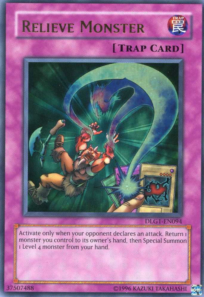 Relieve Monster [DLG1-EN094] Ultra Rare 