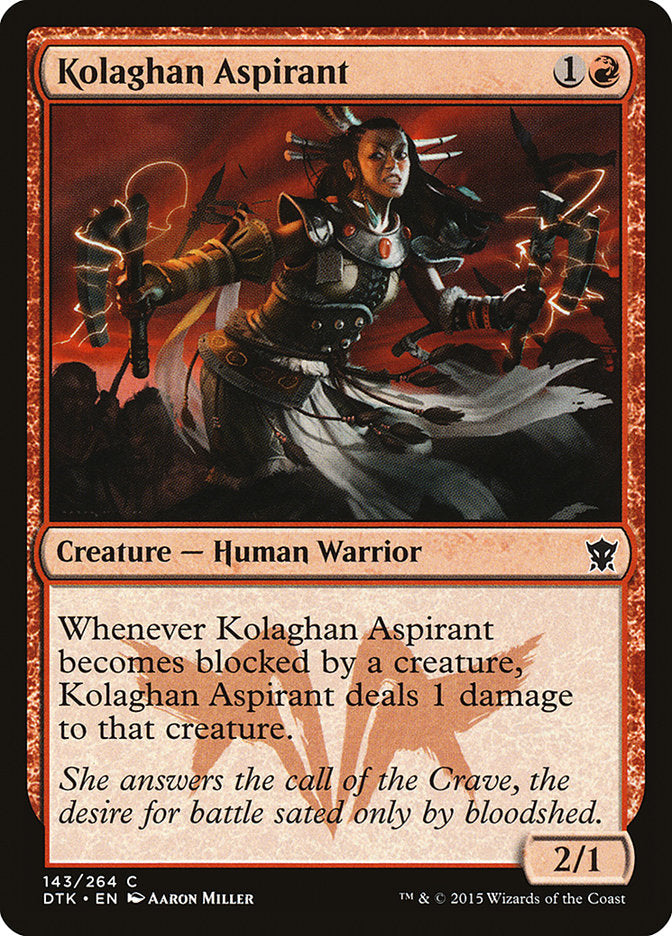 Kolaghan Aspirant [Dragons of Tarkir] 