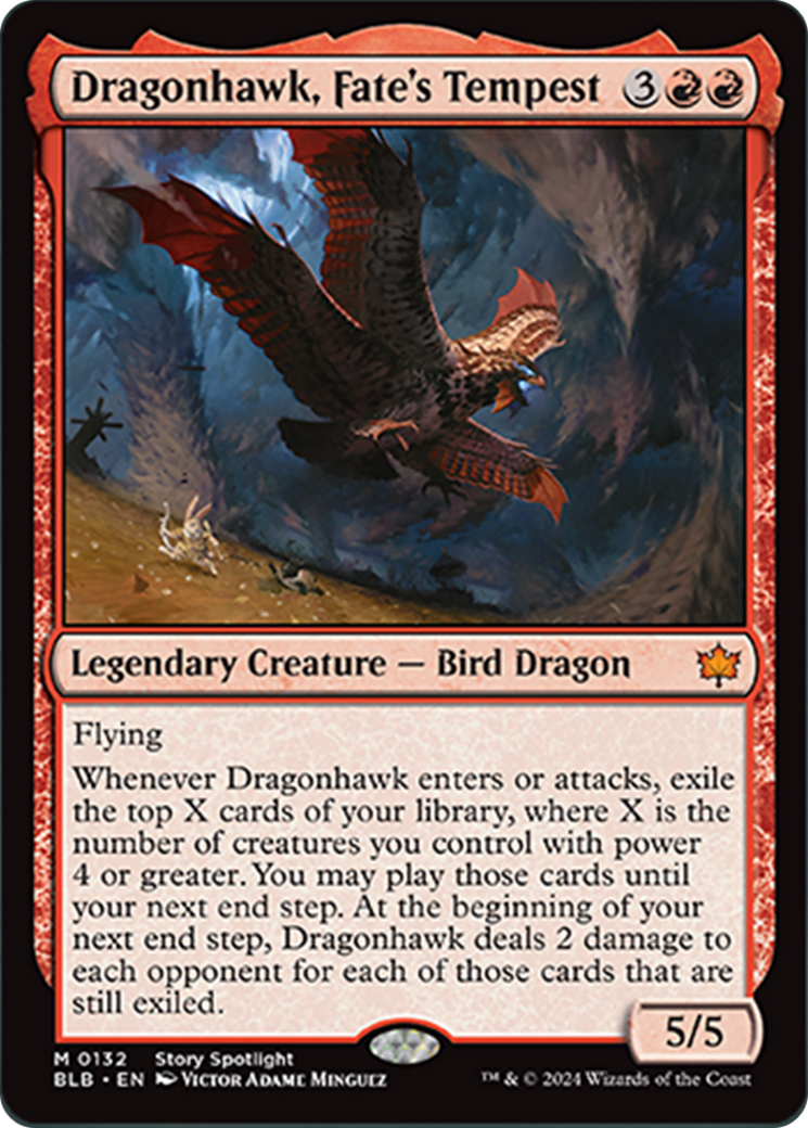 Dragonhawk, Fate's Tempest [Bloomburrow] 