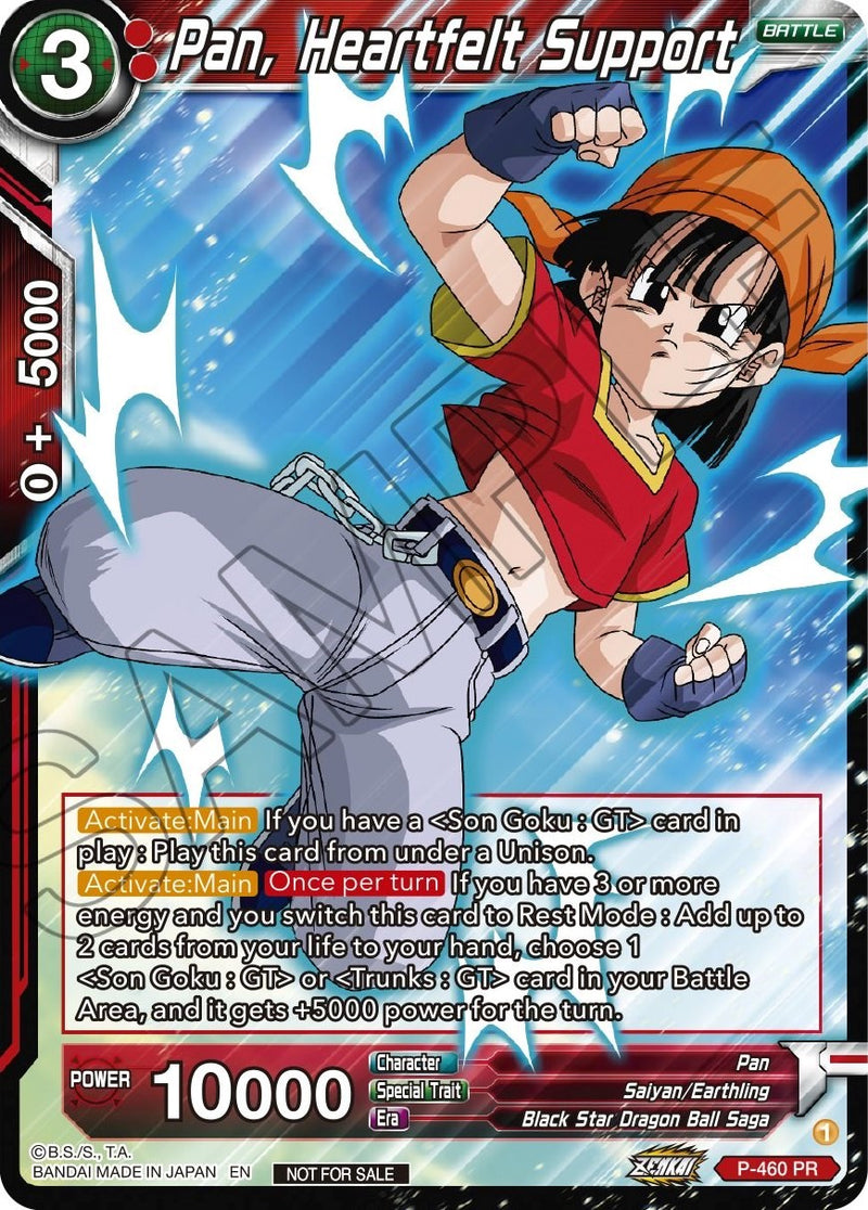 Pan, Heartfelt Support (Z03 Dash Pack) (P-460) [Promotion Cards]