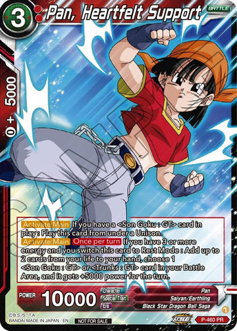 Pan, Heartfelt Support (Z03 Dash Pack) (P-460) [Promotion Cards] 