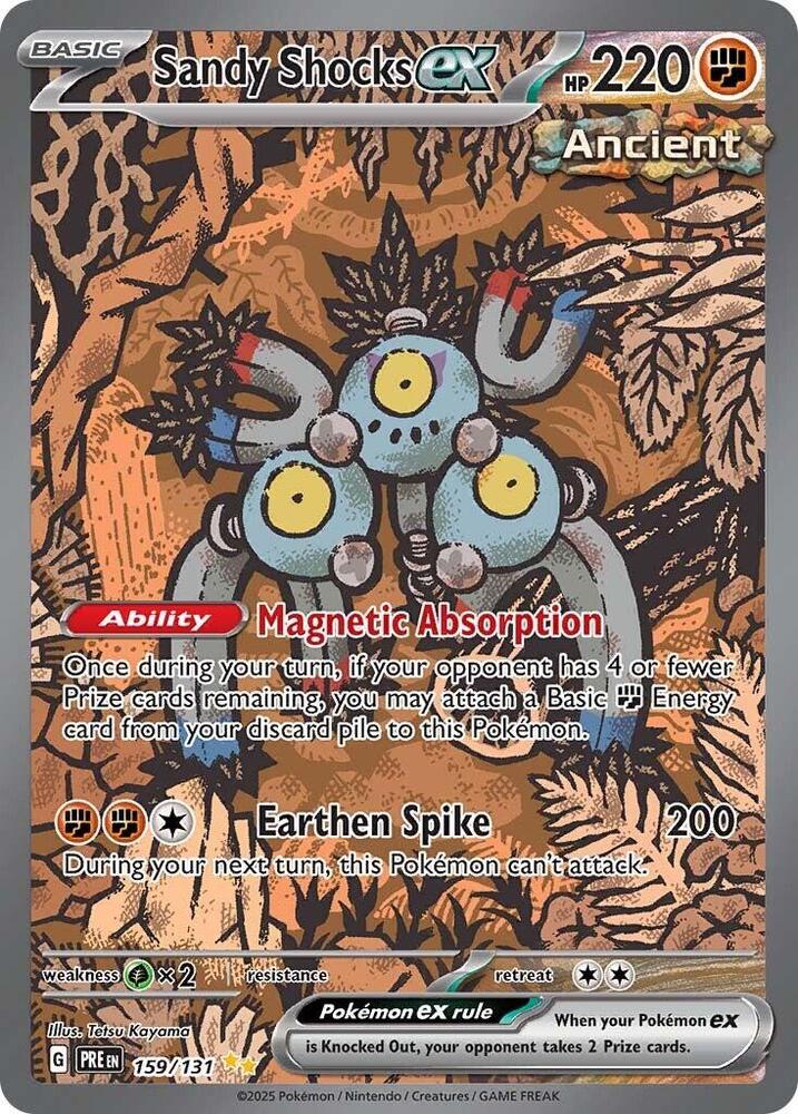 Sandy Shocks ex (159/131) [Scarlet &amp; Violet: Prismatic Evolutions] 