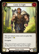 Come to Fight (Yellow) [ARC204-C] (Arcane Rising) 1st Edition Rainbow Foil 