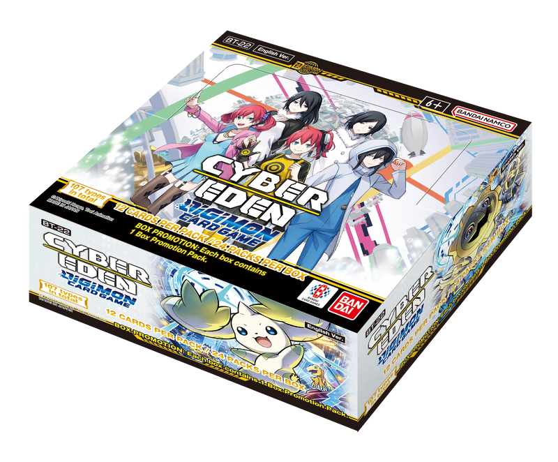 *Pre-Order* Digimon - Cyber Eden - Booster Box (BT-22)