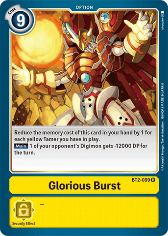 Glorious Burst [BT2-099] [Release Special Booster Ver.1.5] 