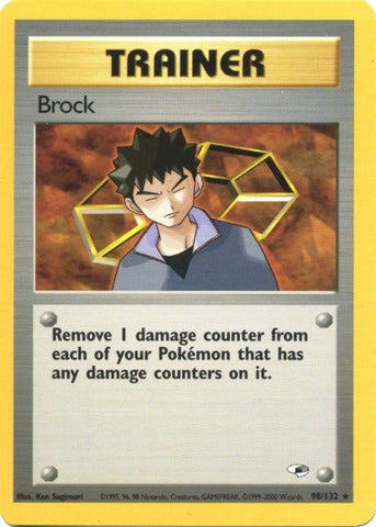 Brock (98/132) [Gym Heroes Unlimited] 
