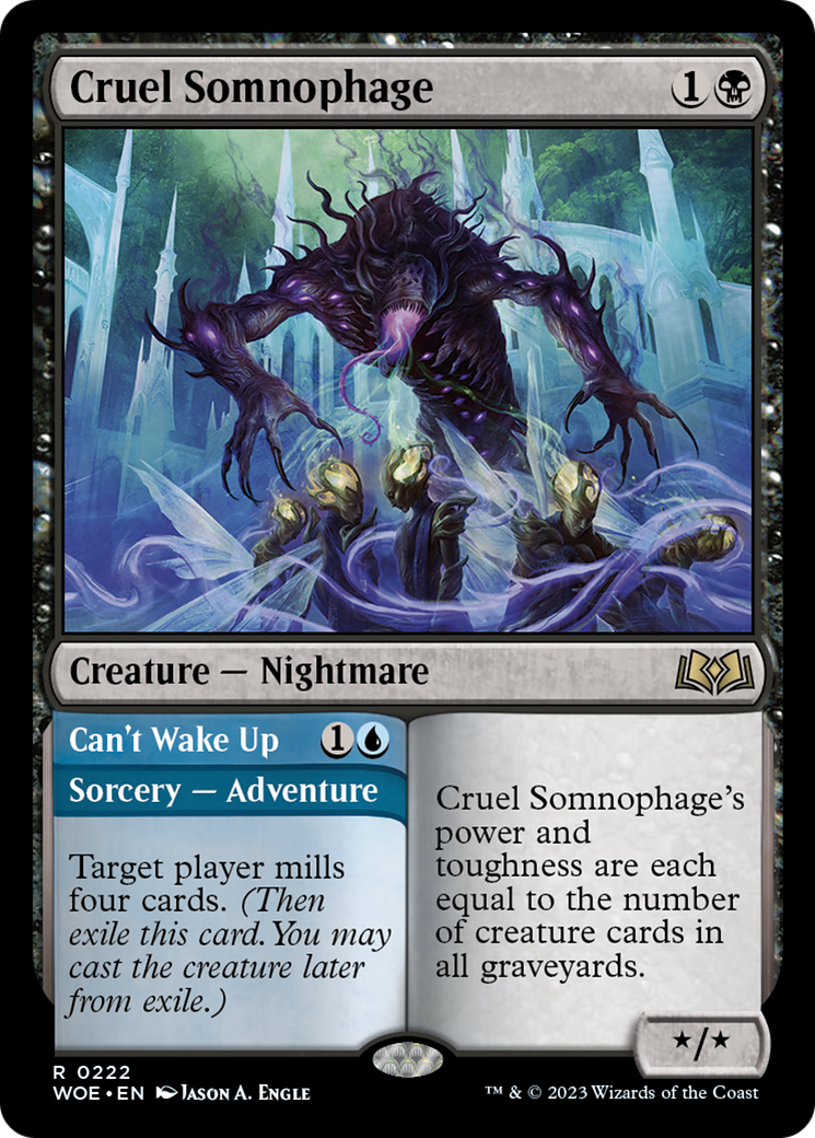 Cruel Sleepeater // Can't Wake Up [Wilds of Eldraine] 