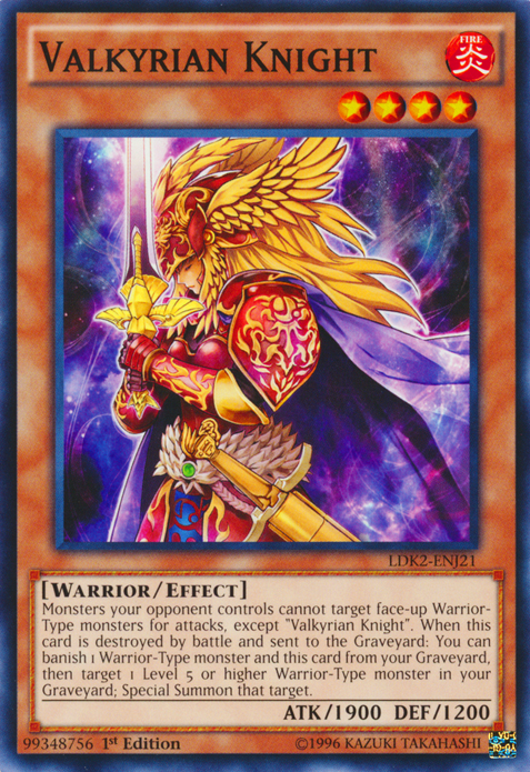 Valkyrian Knight [LDK2-ENJ21] Common 