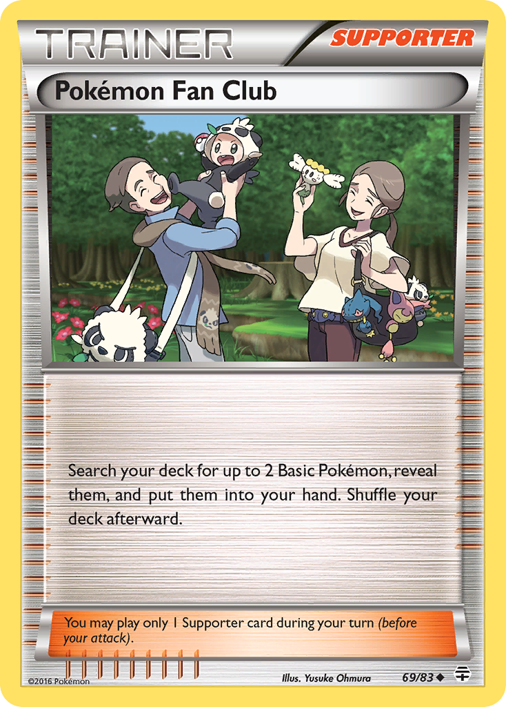 Pokemon Fan Club (69/83) [XY: Generations] 