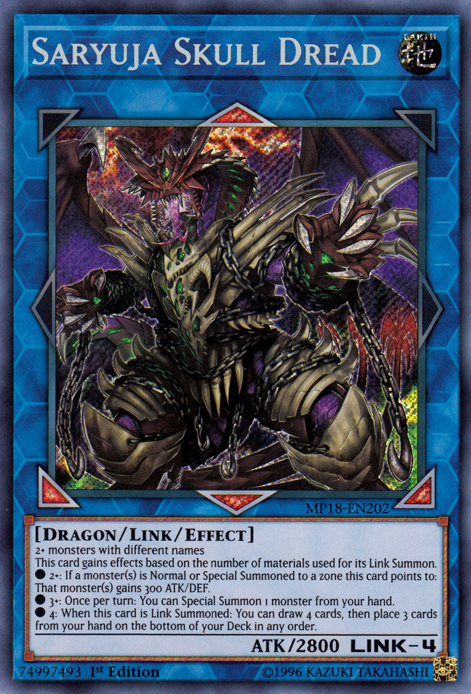Saryuja Skull Dread [MP18-EN202] Secret Rare 