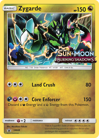 Zygarde (SM48) (Prerelease Promo) [Sun &amp; Moon: Black Star Promos] 