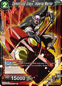 Demon God Gravy, Imperial Warrior (BT17-118) [Ultimate Squad] 