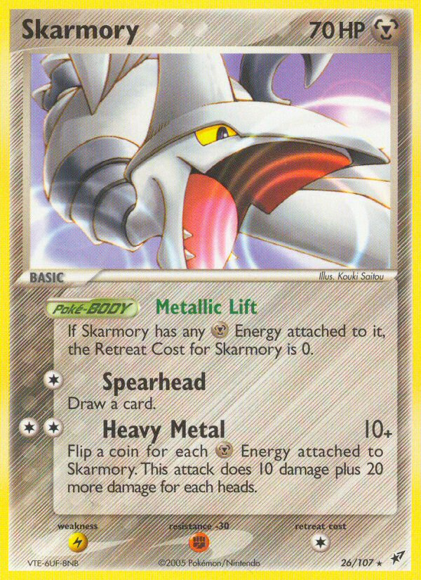 Skarmory (26/107) [EX: Deoxys] 