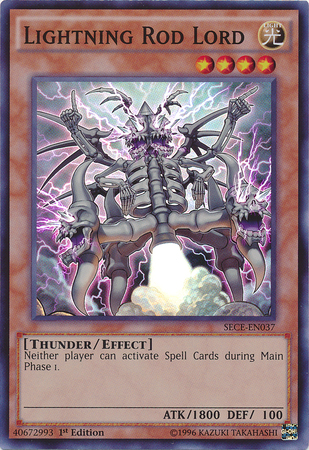 Lightning Rod Lord [SECE-EN037] Super Rare 