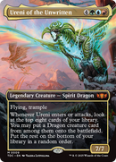 Ureni of the Unwritten (Borderless) [Tarkir: Dragonstorm Commander] 