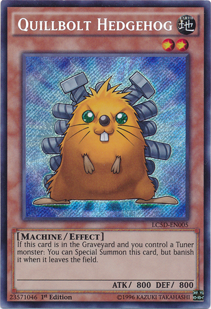Quillbolt Hedgehog [LC5D-EN005] Secret Rare 
