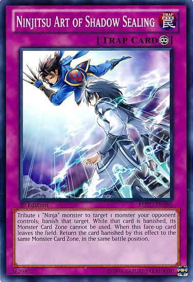 Ninjitsu Art of Shadow Sealing [REDU-EN089] Common 