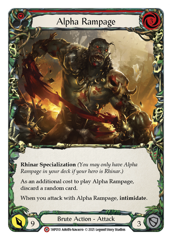 Alpha Rampage [1HP010] (History Pack 1) 