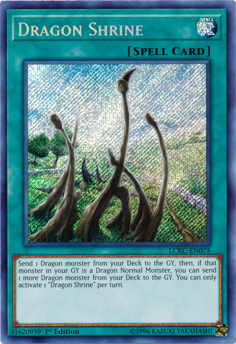 Dragon Shrine [LCKC-EN075] Secret Rare 