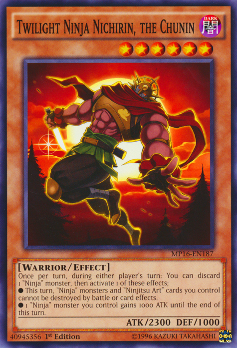 Twilight Ninja Nichirin, the Chunin [MP16-EN187] Common 