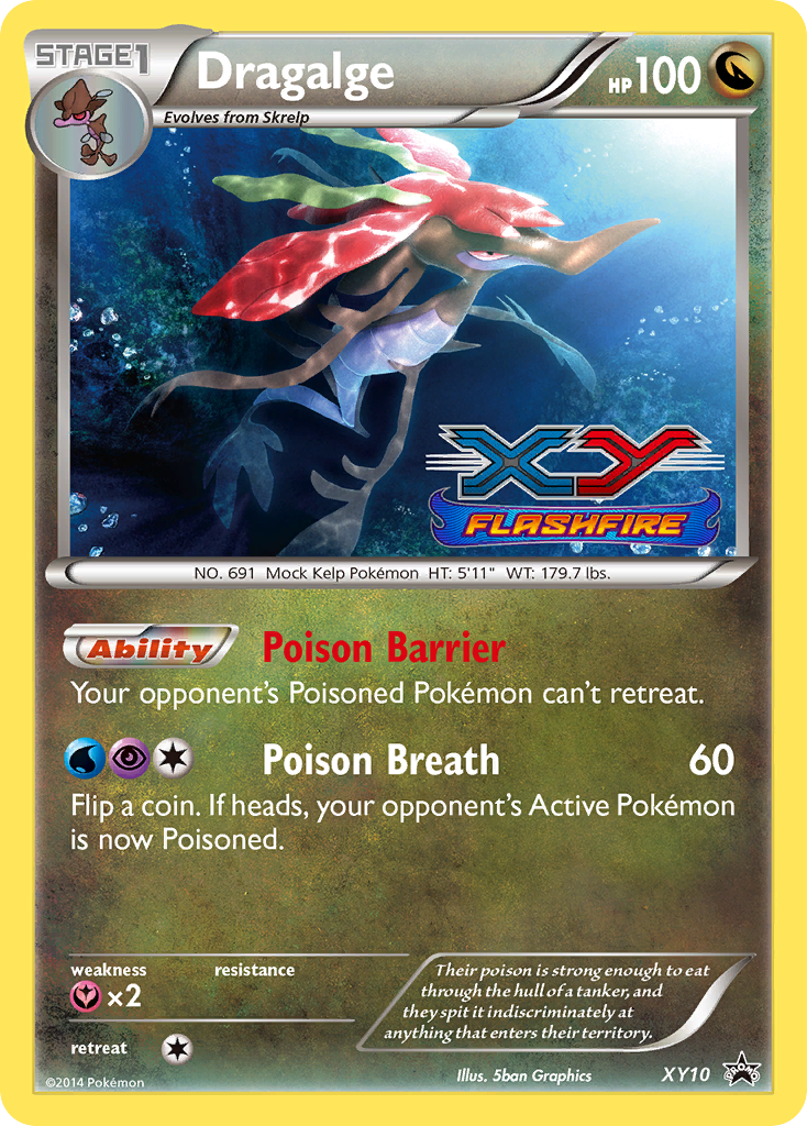 Dragalge (XY10) [XY: Black Star Promos] 