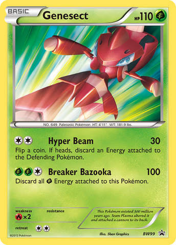 Genesect (BW99) [Black &amp; White: Black Star Promos] 
